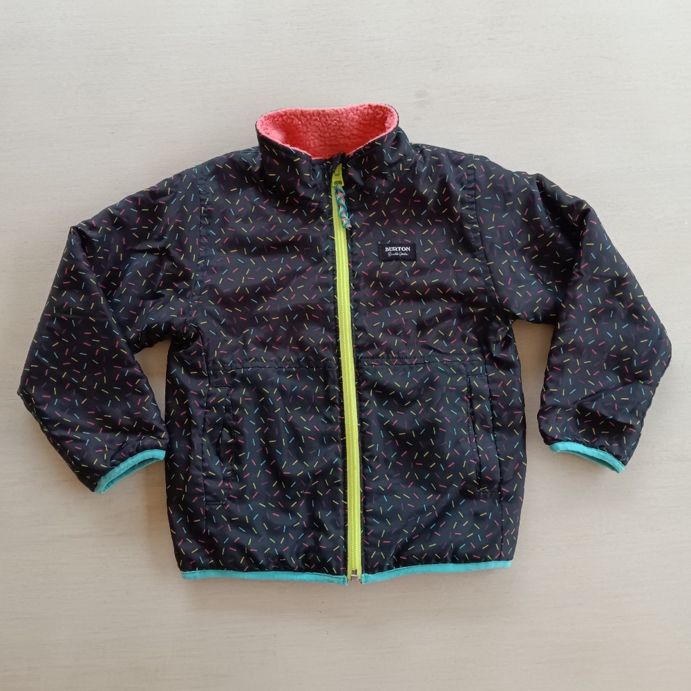 Burton Toddler Snooktwo Reversible Fleece Jacket / 3T